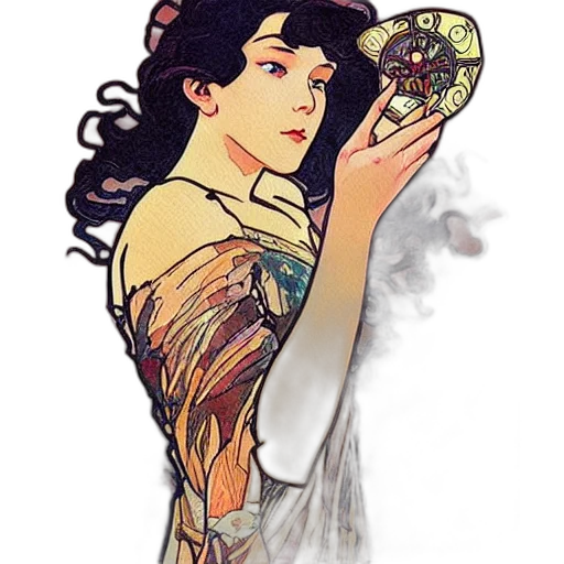 dress, jewelry, comic book art, fantasy art, cartoon, concept art, outer space, fire transparent PNG cut-out