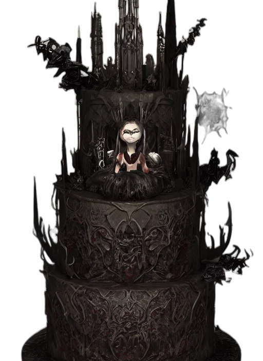 crown, mask, staff, dress transparent PNG cut-out