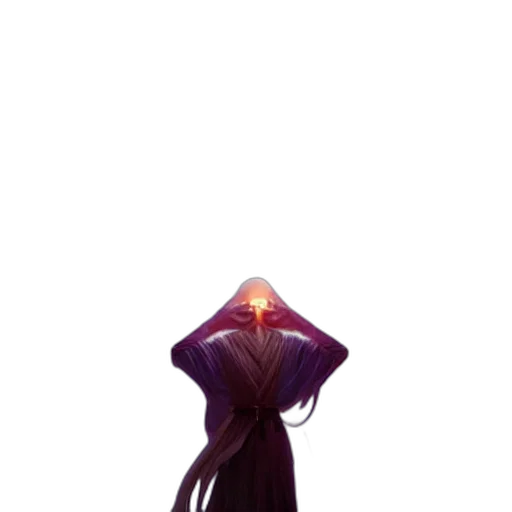 dress, jacket, staff, mask transparent PNG cut-out