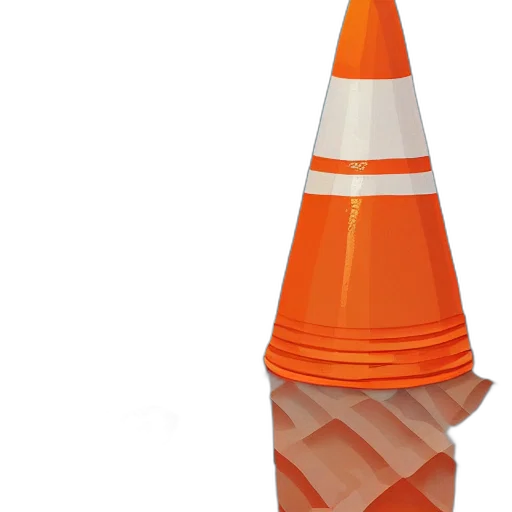 hat, bottle, weapon, crown, 3d render, photorealistic, orange, white transparent PNG cut-out