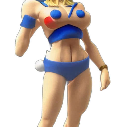 dress, crown, weapon, robot transparent PNG cut-out