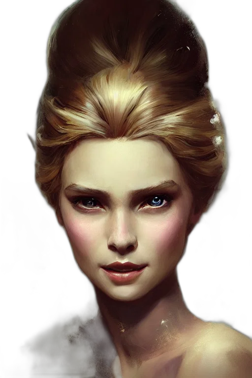 face, crown, jewelry, mask, photorealistic, fantasy art, concept art, oil painting transparent PNG cut-out