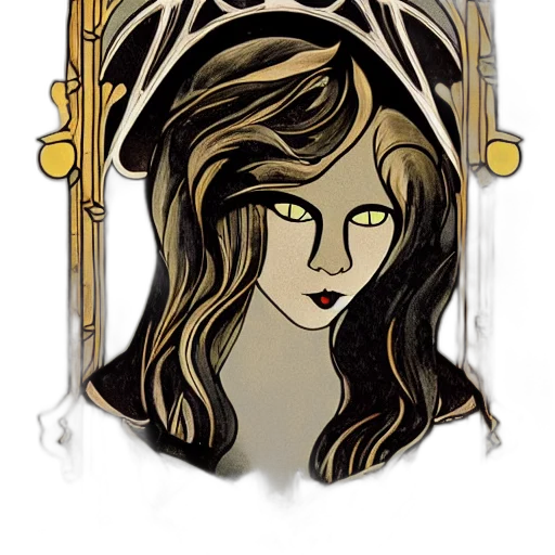 crown, jewelry, mask, fantasy art, comic book art, concept art, pixel art, golden transparent PNG cut-out