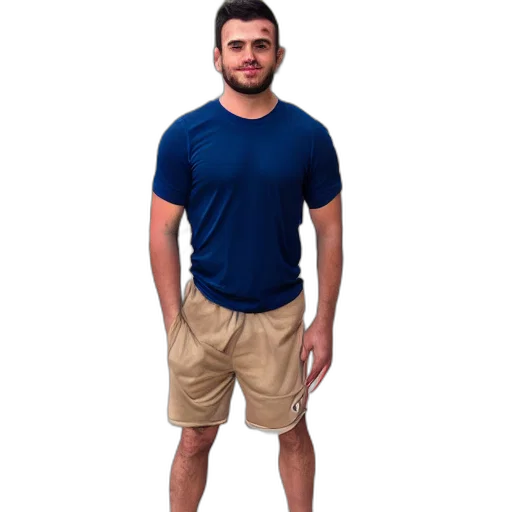 staff, jacket, face, creature transparent PNG cut-out