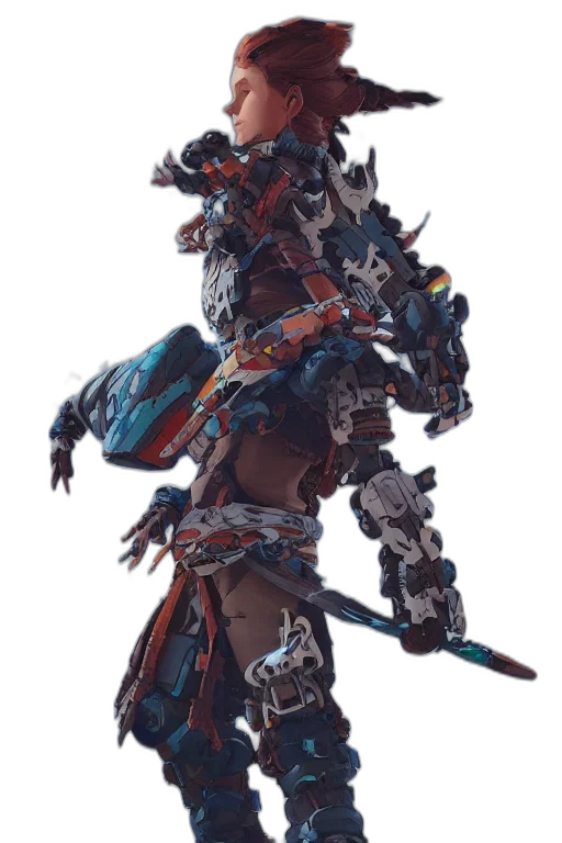 weapon, sword, robot, dragon, concept art, fantasy art, 3d render, cyberpunk transparent PNG cut-out