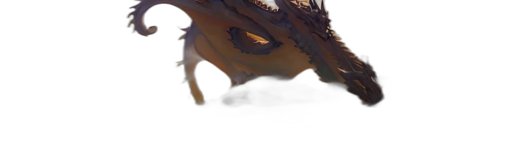 dragon, creature, animal, mask transparent PNG cut-out