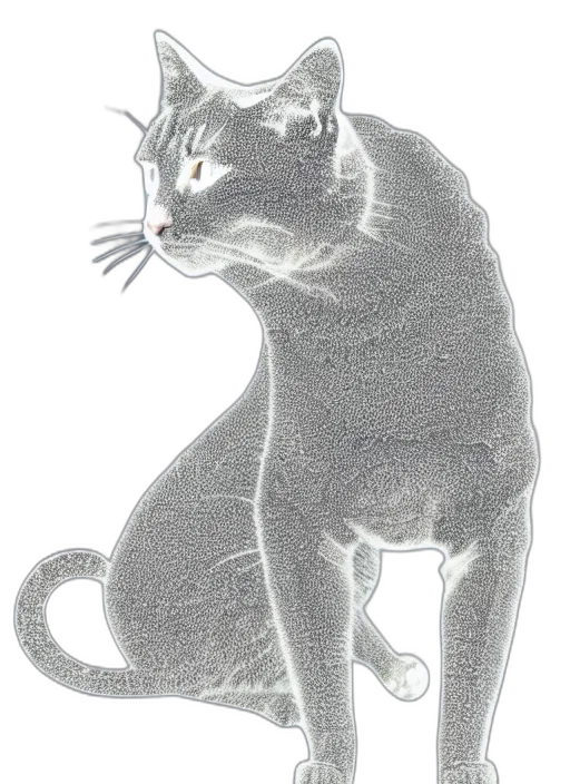 animal, creature, staff, jewelry, pencil sketch, photorealistic, concept art, cartoon transparent PNG cut-out