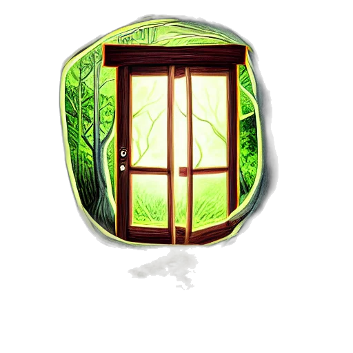 furniture, jewelry, mask, concept art, fantasy art, 3d render, photorealistic, green transparent PNG cut-out