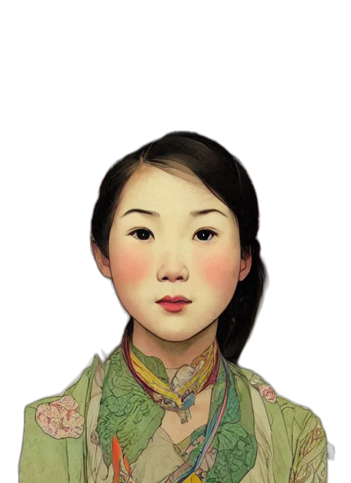 face, staff, jewelry, mask, photorealistic, oil painting, fantasy art, concept art transparent PNG cut-out