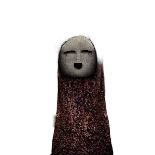 mask, face, creature, dress, 3d render, concept art, photorealistic, fantasy art transparent PNG cut-out