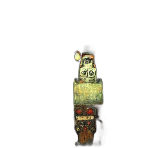 robot, bottle, weapon, staff transparent PNG cut-out
