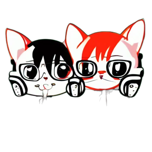 staff, anime, cartoon, pixel art transparent PNG cut-out