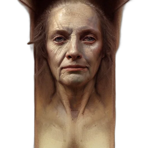face, mask, staff, crown transparent PNG cut-out