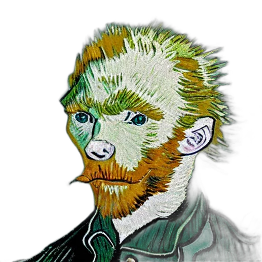 mask, face, staff, creature, photorealistic, fantasy art, concept art, cartoon transparent PNG cut-out