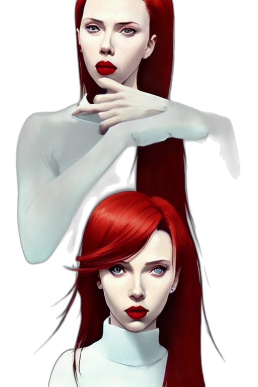 face, fantasy art, concept art, photorealistic, comic book art, red, dark, monochrome transparent PNG cut-out