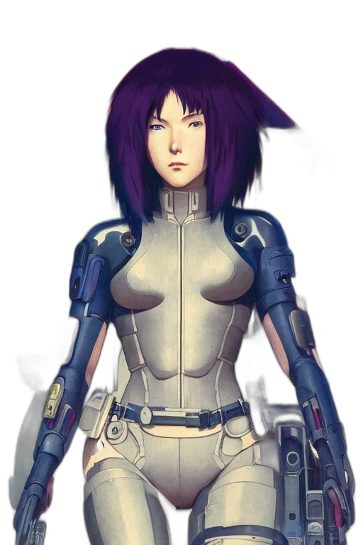 robot, weapon, cyberpunk, concept art transparent PNG cut-out