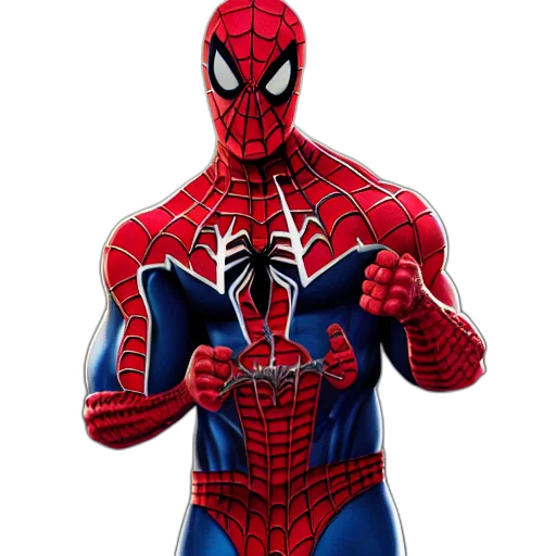 mask, comic book art, concept art, 3d render, pixel art, arnold, schwarzenegger, spiderman transparent PNG cut-out