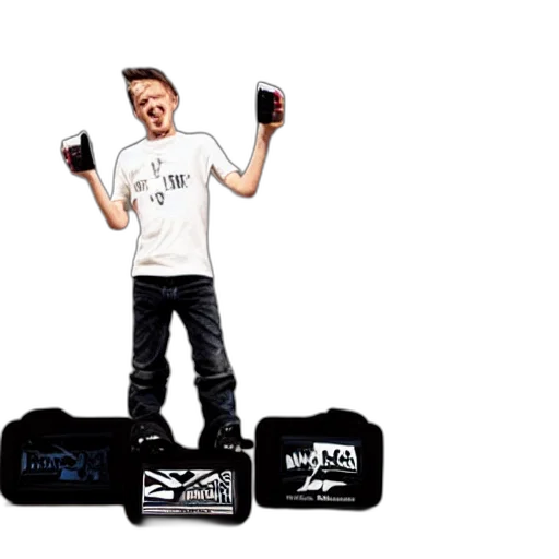 concept art, tony, hawk, pro, speaker transparent PNG cut-out