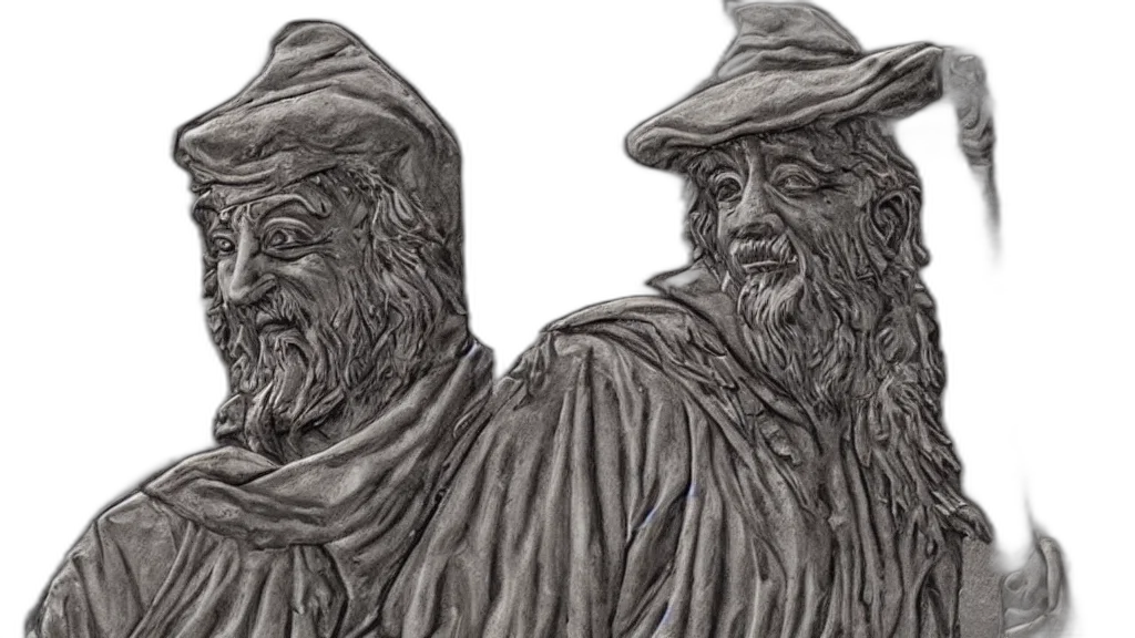 hat, face, mask, 3d render, photorealistic, concept art, fantasy art, relief transparent PNG cut-out