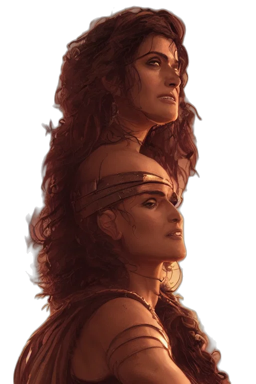 crown, face, jewelry, concept art transparent PNG cut-out