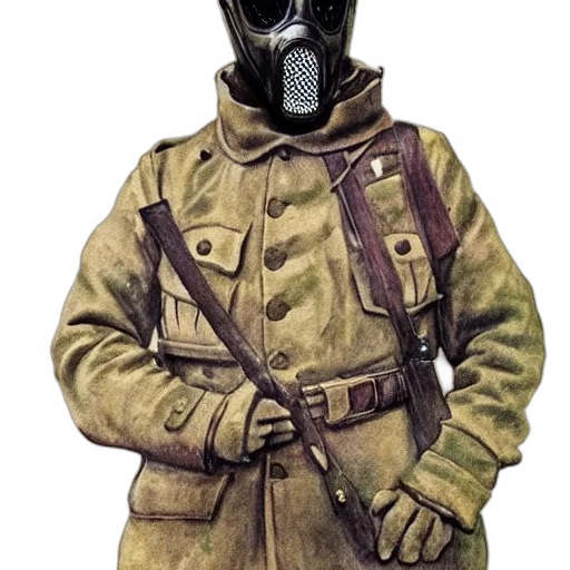 mask, jacket, robot, face, concept art, photorealistic, watercolor, beautiful transparent PNG cut-out