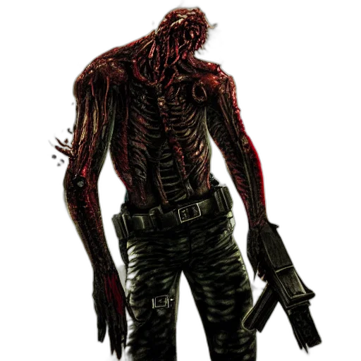 creature, jacket, concept art, comic book art transparent PNG cut-out
