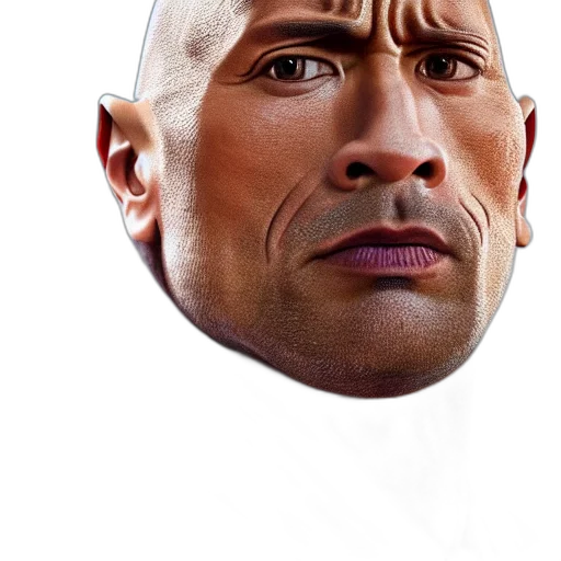 face, mask, hair, creature, 3d render, photorealistic, concept art, comic book art transparent PNG cut-out