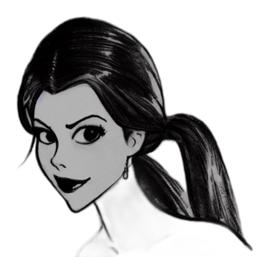 face, staff, hair, cartoon transparent PNG cut-out