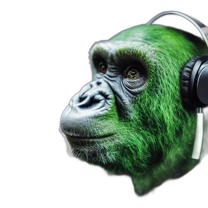photorealistic, concept art, green, high transparent PNG cut-out