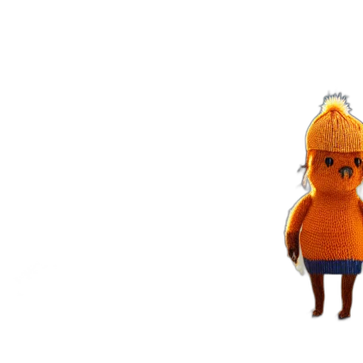hat, dress, animal, creature transparent PNG cut-out