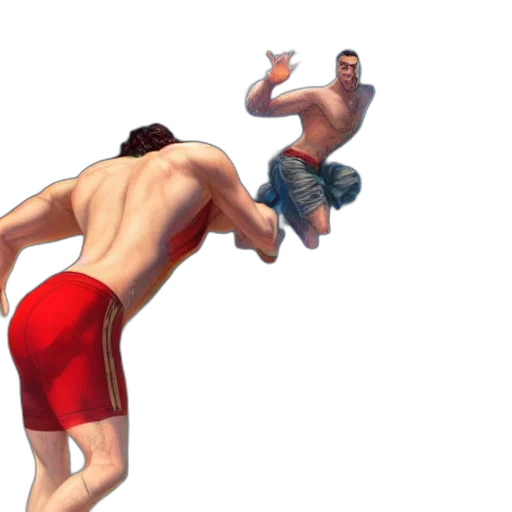 3d render, concept art, photorealistic, pixel art transparent PNG cut-out