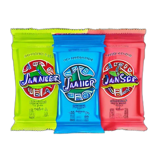food, jacket, neon, colorful, new, jolly, rancher, life transparent PNG cut-out