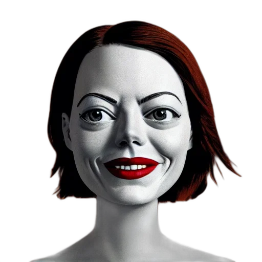 face, mask, robot, creature transparent PNG cut-out