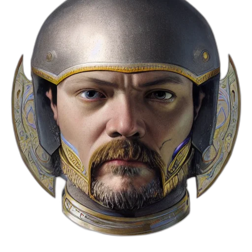 face, mask, crown, robot transparent PNG cut-out