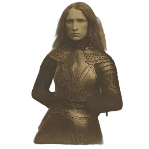 dress, robot, jewelry, staff, 3d render, concept art, fantasy art, photorealistic transparent PNG cut-out