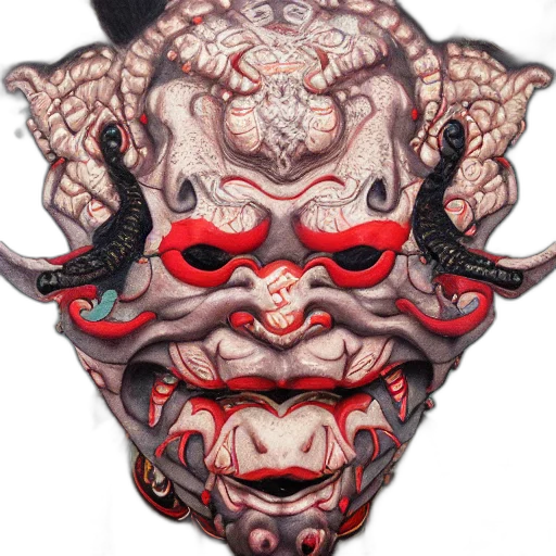 mask, face, creature, concept art transparent PNG cut-out