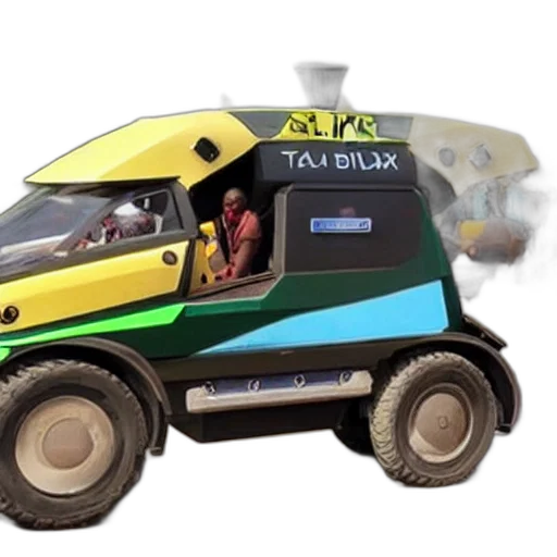 car, 3d render, concept art, photorealistic transparent PNG cut-out