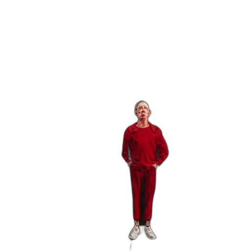 jacket, staff, creature, robot transparent PNG cut-out