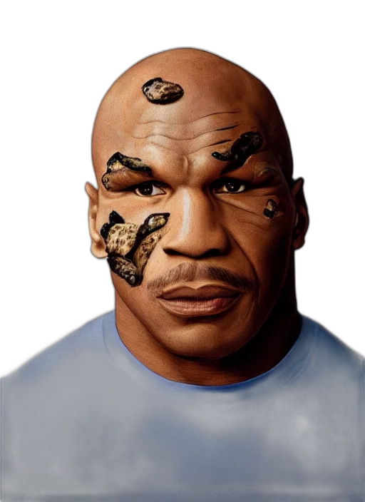 face, mask, photorealistic, concept art, comic book art, fantasy art, portrait, mike transparent PNG cut-out