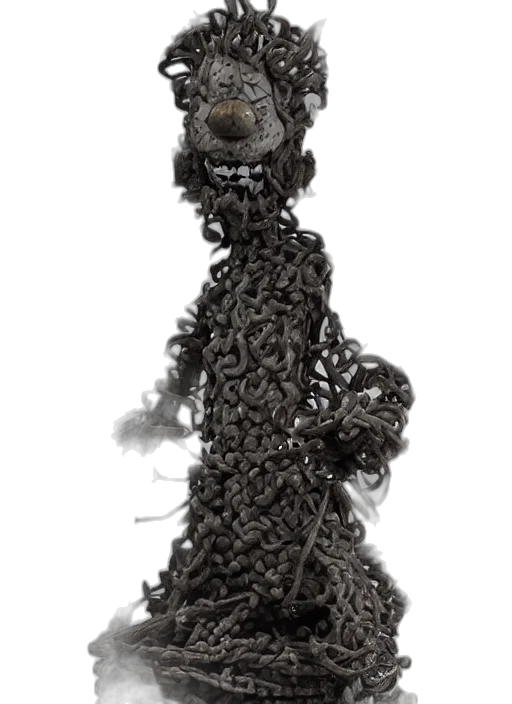 dress, animal, staff, dragon transparent PNG cut-out