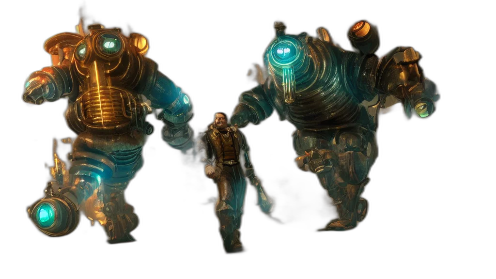 robot, creature, weapon, concept art transparent PNG cut-out