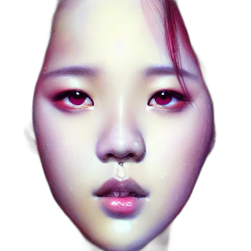 face, mask, robot, creature transparent PNG cut-out