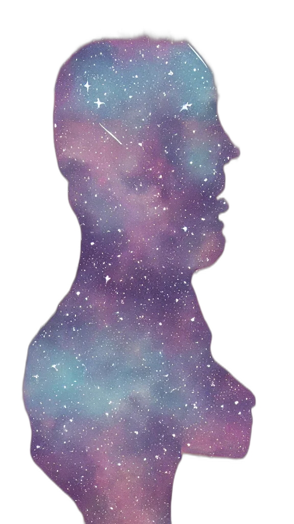 face, crown, mask, staff, watercolor, vaporwave, cartoon, concept art transparent PNG cut-out