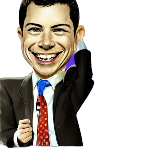 cartoon, photorealistic, concept art, pete transparent PNG cut-out