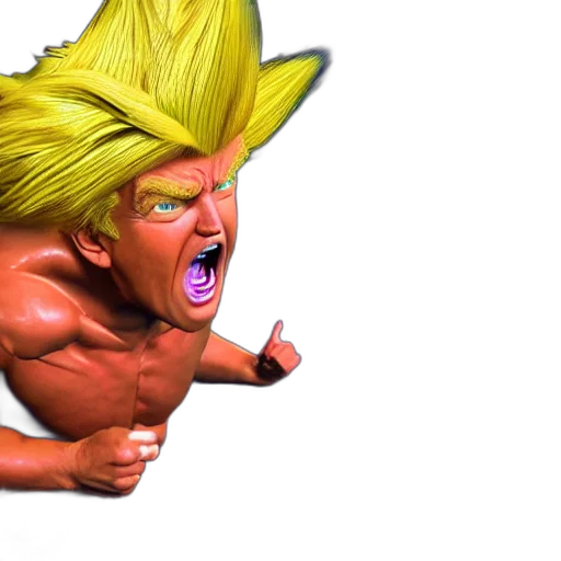creature, hair, weapon, animal, concept art, 3d render, photorealistic, pixel art transparent PNG cut-out