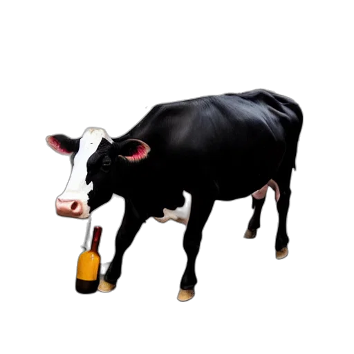 animal, food, staff, jewelry, concept art, photorealistic, cow, steals transparent PNG cut-out