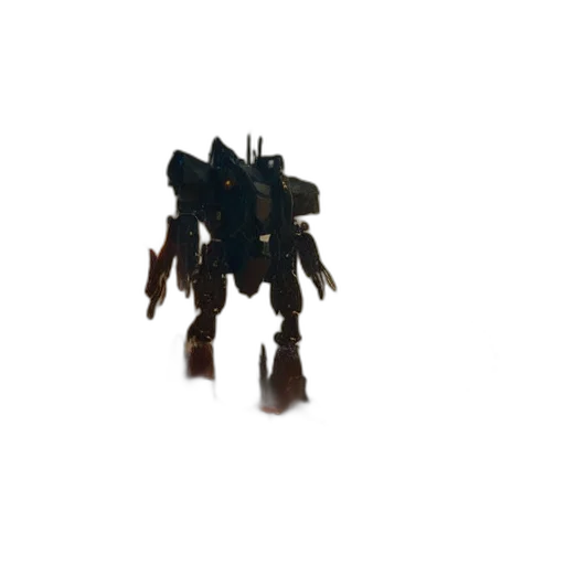 robot, weapon, creature, animal, 3d render, concept art, pixel art, fantasy art transparent PNG cut-out