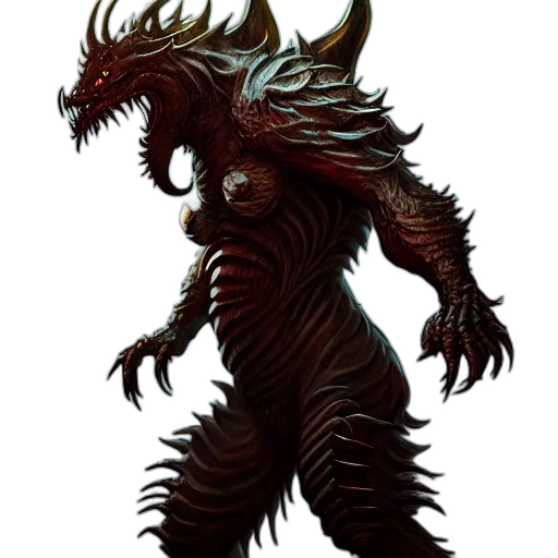 creature, dragon, animal, staff, concept art, fantasy art, pixel art, comic book art transparent PNG cut-out