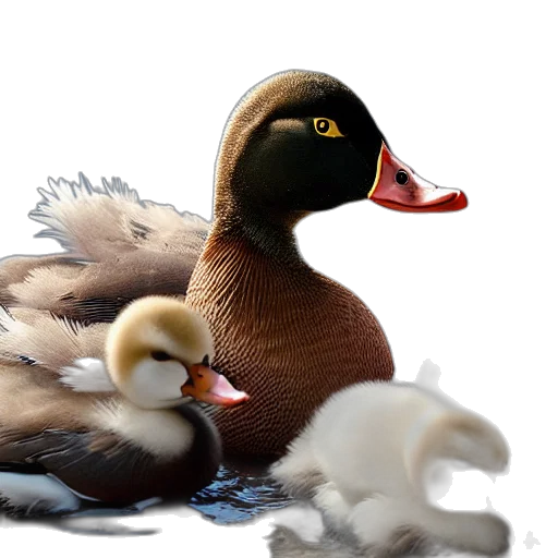 animal, photorealistic, oil painting, 3d render transparent PNG cut-out
