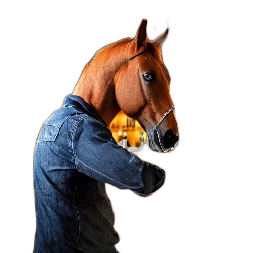 animal, hat, jacket, mask transparent PNG cut-out